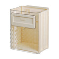 Kitchen Transparent Wall-mounted Trash Bin Storage Barrel Hanging Foldable Trash Bucket Convenient, Practical and Space-saving Zyloraglobal