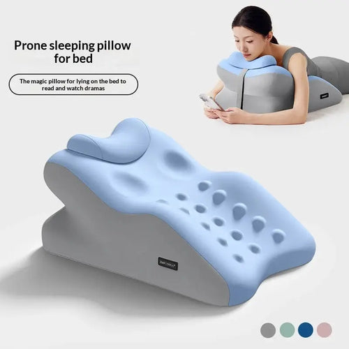 Ergonomic Orthopedic Memory Foam Support Pillow – Handmade Comfortable Back & Neck Cushion for Bed, Sofa & Office Zyloraglobal